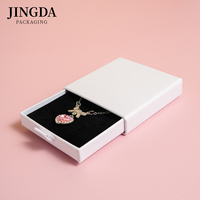 Boîte à tiroirs en carton de luxe avec logo personnalisé imprimé, emballage pour bijoux, boîte à tiroirs en papier