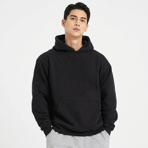 Sudadera con Capucha de Forro Polar de Manga Larga 2025 con Diseño de Costuras en Contraste 3D en Relieve, Todos los Estilos, Color Sólido, para Invierno y Vacaciones, con Cuello - Product Image 1