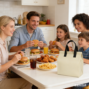 Bolsa Térmica Clásica, Resistente y Ecológica, con Porta Pasteles Suave, para Promociones - Product Image 1