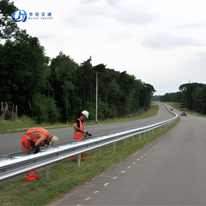 Barrera de Seguridad Vial Personalizada y Duradera, Barrera Anticollisiones de Acero Corrugado para Carreteras <span class=keywords><strong>Express</strong></span> - Product Image 4