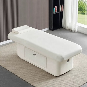 Lit de beauté électrique en bois massif, lit de massage pour salons de beauté et centres de santé, multifonctionnel pour massage corporel SPA et tatouage - Product Image 6
