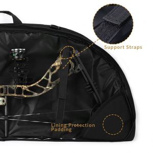 Sac de rangement rembourré pour arc et flèches, pour homme et femme, idéal pour la pratique de tir à l'arc, la chasse et l'entraînement en extérieur, pour débutants et clubs. - Product Image 3