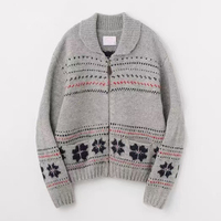 Cardigan décontracté personnalisé pour femme 2025 – Pull chaud d'hiver pour fêtes de Noël
