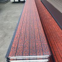 Panneau mural décoratif en briques pour façade extérieure, entrepôt, atelier, toit
