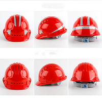 Haute qualité Type 2 classe G protection Construction travailleur casque Logo personnalisé ABS casque ingénierie équipement de sécurité