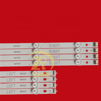 Fabricante de tiras de luces LED para TV ZR-442, 49UJ6300-CA para NC490DGG-ABFX1-41CA, tiras de retroiluminación LED GAN01-1317A/1318A-P1