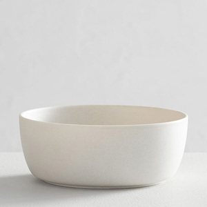 Bol en mélamine blanc mat de qualité supérieure, multi-usages, 15,8 cm, pour soupe, céréales, flocons d'avoine, dîner, fruits, salade et dessert ramen - Product Image 4