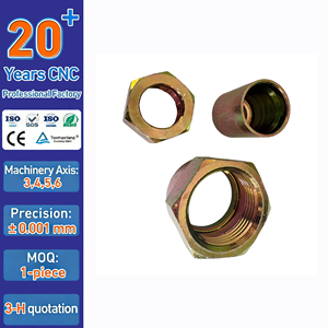 OEM Factory Customized CNC Machining Services for Aluminum Stainless Steel Iron Metal Parts-CNC Machining