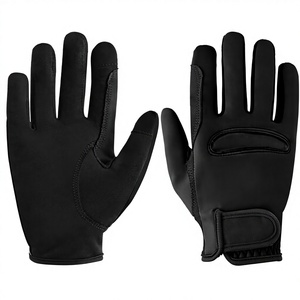 Wholesale Men's Winter Cycling <b>Gloves</b> Full Finger Windproof Anti-Slip Palm Waterproof <b>Fleece</b> <b>Lined</b> Drawstring - Product Image 2