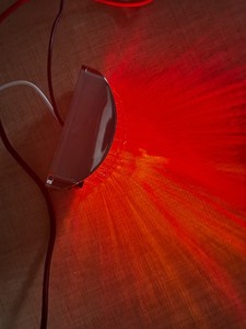 1 * chiếc CHROME/Đen bezel 2led Đỏ/Hổ phách/trắng hai màu bên đánh dấu rõ ràng ống kính chỉ báo 10-30V giải phóng mặt bằng xe tải nhẹ Trailer - Product Image 3