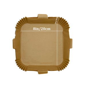 Disposable Air Fryer Paper Liner with Handle <strong>Easy</strong> Take Out, <strong>Baking</strong> Paper for Air Fryer Non-stick, Parchment Paper - Product Image 4