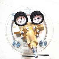 Régulateur haute pression SST U500 G1 en laiton à haut débit 300 m³/h pour GPL/O2/Oxygène/Hélium/Acétylène/Gaz naturel pour découpe intensive, garantie 2 ans