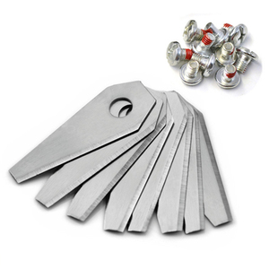 Lames de tondeuse <span class=keywords><strong>robot</strong></span> en acier inoxydable 49,5*19*1 mm compatibles avec : Tondeuse <span class=keywords><strong>robot</strong></span> Bosch <span class=keywords><strong>Indego</strong></span> - Product Image 2