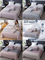 Vente directe d'usine, convient pour la maison, les voyages et l'école, couverture double lestée, logo personnalisé, couverture douce, chaude et confortable