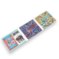 Digipak de CD Pregrabado, Estuche Retro de Doble Disco con Impresión de Arte Musical Abstracto y Graffiti