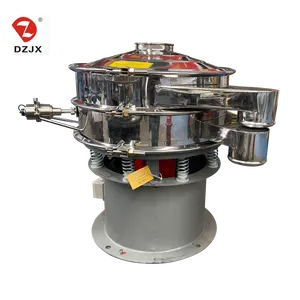 DZJX Good Quality Small Sieve Machine Vibrating Flour Sifter 19.6" 80 Mesh Kit Sieves Vibrations Machine