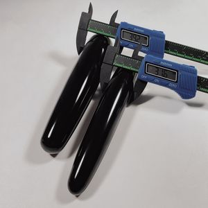 Baguettes de Massage en pierre obsidienne noire, naturelle, lisse, noire, pour exercice sexuel, vente en gros, pièces - Product Image 6