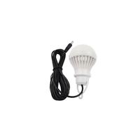 Petite ampoule USB à rayures avec connecteur DC 12V basse tension pour marché nocturne, alimentation mobile et petit système solaire