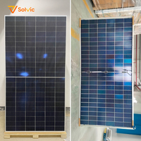 Panel Solar Bifacial de Doble Vidrio Tipo N de 600W para Módulos Fotovoltaicos de Media Celda, para Uso Residencial/Comercial en EE. UU. y Canadá