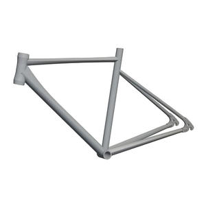 Lega di alluminio 6061 bicicletta telaio Custom dimensioni parti accessori Raw/Painting telaio bici - Product Image 1