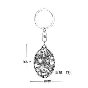 Vintage Chinese Keychain Metal Dragon Lucky <b>Key</b> <b>Chains</b> Gift for Men and Women <b>Key</b> Ring Charm Pendant Accessories Dragon Keychain - Product Image 2