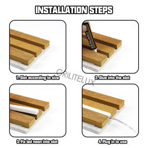 Tira de LED de Neón Flexible de Silicona, 3000K 6000K, Conexión Plug and Play, para Decoración de Interiores e Iluminación Comercial - Product Image 6