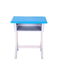 Mobilier scolaire commercial OEM, ensemble de salles de classe, tables d'étude individuelles pour enfants, ensemble bureau et chaises réglables pour enfants