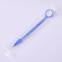 SJ Instrument dentaire jetable, miroirs buccaux d'examen dentaire, plastique buccal coloré, miroir buccal dentaire OEM vente en gros