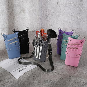 Sac à outils de <span class=keywords><strong>coiffeur</strong></span> avec 7 lames modèle de marque OEM en gros disponible personnalisation ODM/OEM - Product Image 1