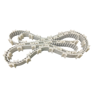 Courroie synchrone en polyuréthane blanc 3m5m8mT10 avec courroie synchrone à déflecteur en forme de V - Product Image 4