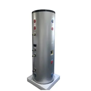 50-1000L heat exchanger solar hot water storage tank for solar hot pressed steel water tank