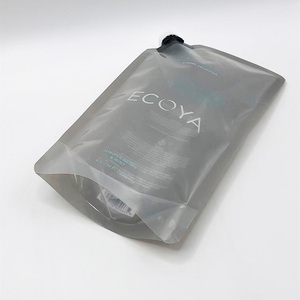 Eco-friendly Security PE Semi-<b>transparent</b> Stand up Pouch Leak Proof Reclosable Spout <b>Bag</b> for Dishwashing Liquid - Product Image 3