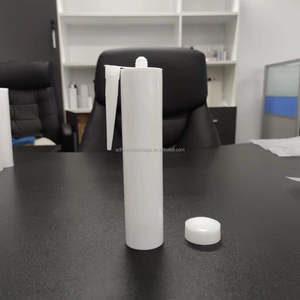 Cartucho de una pieza de <span class=keywords><strong>HDPE</strong></span>/LDPE vacío de 300ml con tapa utilizada para sellador y relleno de silicona Color personalizado - Product Image 2