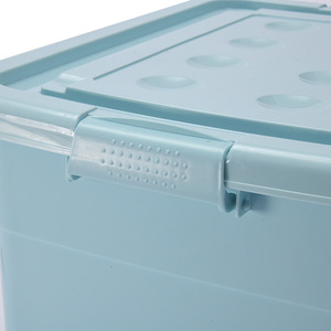 Large Plastic Storage <b>Box</b> 35L Plus Thickened Dustproof Moistureproof For <b>Toys</b> Clothes Organizer Eco Friendly PP Material - Product Image 1