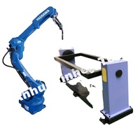 Équipement de soudage automatique professionnel pour fabricants : Table de positionnement de soudage à 1 axe pour robots Yaskawa, KUKA, Fanuc, ABB