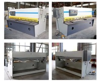 Cisaille hydraulique CNC QC12Y 3200mm E21S pour tôles de 6mm, machine à découper à poutre oscillante pour tôles d'acier