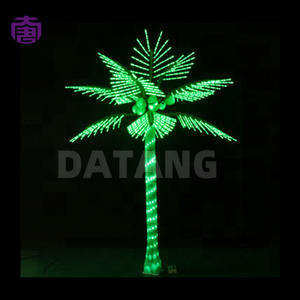 Luz LED Cálida con Forma de Palmera para Navidad, Material Plástico para Interiores/Exteriores, Decoración de Paisajes y Festivales - Product Image 3