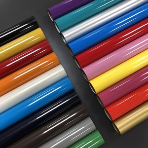Vinilo Termotransferible de PU (HTV) para Letras, <span class=keywords><strong>Película</strong></span> para Ropa DIY, 500mm de Ancho, Modelo DP01-35, Hecho en China para Impresión por Transferencia de Calor - Product Image 2