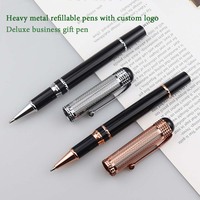 GemFully Top 10 des produits les plus vendus OEM ODM Stylo de marque personnalisé avec logo publicitaire, stylo cadeau VIP