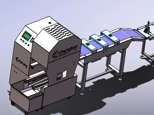 Machine automatique à rouleaux de printemps, machine à enveloppes de popiah et de lumpia, machine à crêpes injera, machine à faire des feuilles de samosa, machine à former des chapatis - Product Image 2