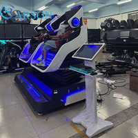 La plus nouvelle chaise d'oeufs de VR nouvelle capsule spatiale d'amusement simulation de jeu d'espace extra-atmosphérique 2 sièges simulateur de croisière 9D VR capsule spatiale