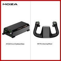 Volant de simulation de vol multifonctionnel MOZA YOKE AY210/AY90 avec joystick et accélérateur à retour de force DCS