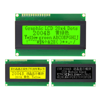 Industrielles 2004B LCD-Display 20x4 Zeichen LCD-Modul STN Blau Negativ 5V Parallelschnittstelle für Stromüberwachungssysteme