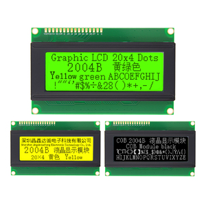 औद्योगिक 2004b <span class=keywords><strong>Lcd</strong></span> स्क्रीन 20x4 वर्ण <span class=keywords><strong>Lcd</strong></span> मॉड्यूल stn नीले नकारात्मक 5v बिजली निगरानी प्रणाली के लिए समानांतर इंटरफेस - Product Image 1