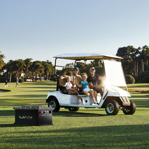 Baterai LiFePO4 Deep Cycle 48V 72V 100Ah 200Ah dengan Perlindungan IP65 dan Umur Pakai 4000+ Siklus untuk Mobil Golf Listrik - Product Image 1