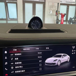 Cronó<span class=keywords><strong>metro</strong></span> para DOSPorsche Panamera 2011-2016 salpicadero Interior Central Chrono reloj brújula medidor electrónico accesorios de reloj - Product Image 6