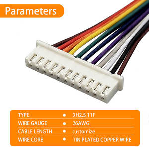 สายไฟซิลิโคนสำหรับเปลี่ยนแทนสายไฟ JST/MOLEX รุ่น MX1.5/SZN1.5 สำหรับยานยนต์แบบกำหนดเอง - Product Image 4