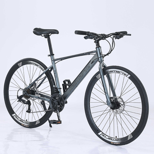 Vente en gros Meilleur prix Vélo de course pour homme Cadre en acier à haute teneur en carbone 700c 27 vitesses OEM avec système de freinage à disque Vélo de route bon marché - Product Image 3