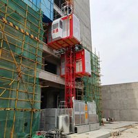 Treuil de construction à moteur en acier rapide SC200/200 avec capacité de 2000 kg et hauteur de levage de 120 m pour un retour sur investissement plus rapide dans le secteur de la location