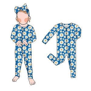 Pijama <span class=keywords><strong>de</strong></span> Bebé <span class=keywords><strong>de</strong></span> Manga Larga con Diseño <span class=keywords><strong>de</strong></span> Cremallera para Primavera y Otoño, Ropa <span class=keywords><strong>de</strong></span> Dormir para Niños, Novedad en Oferta - Product Image 3
